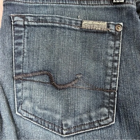 7 For All Mankind Straight Leg Jeans 27 - Picture 2 of 9